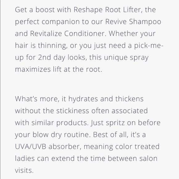 NEW Monat Reshape Root Lifter - hair styling spray - Picture 4 of 6